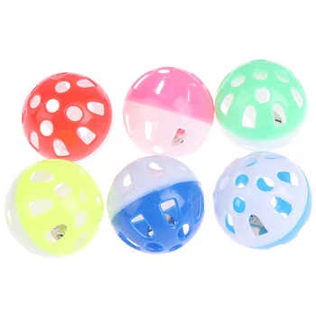 

3.8cm Pet Parrot Toy Bird Hollow Bell Ball For birds Chew Fun Cage Toys