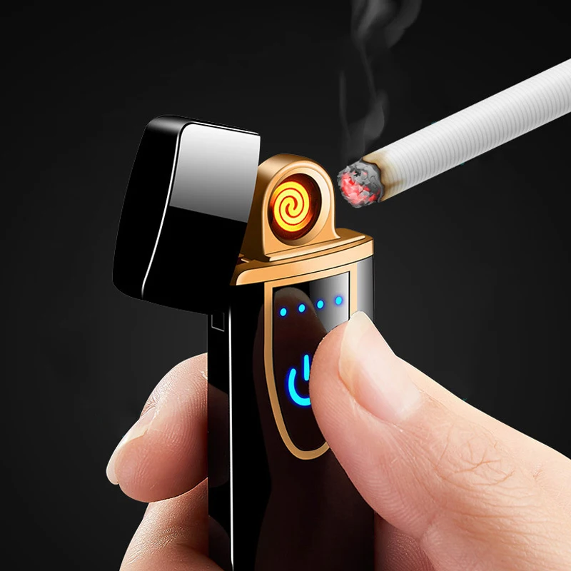 Перезаряжаемая металлическая электронная сигарета USB Mini Ligher Милые Электрические