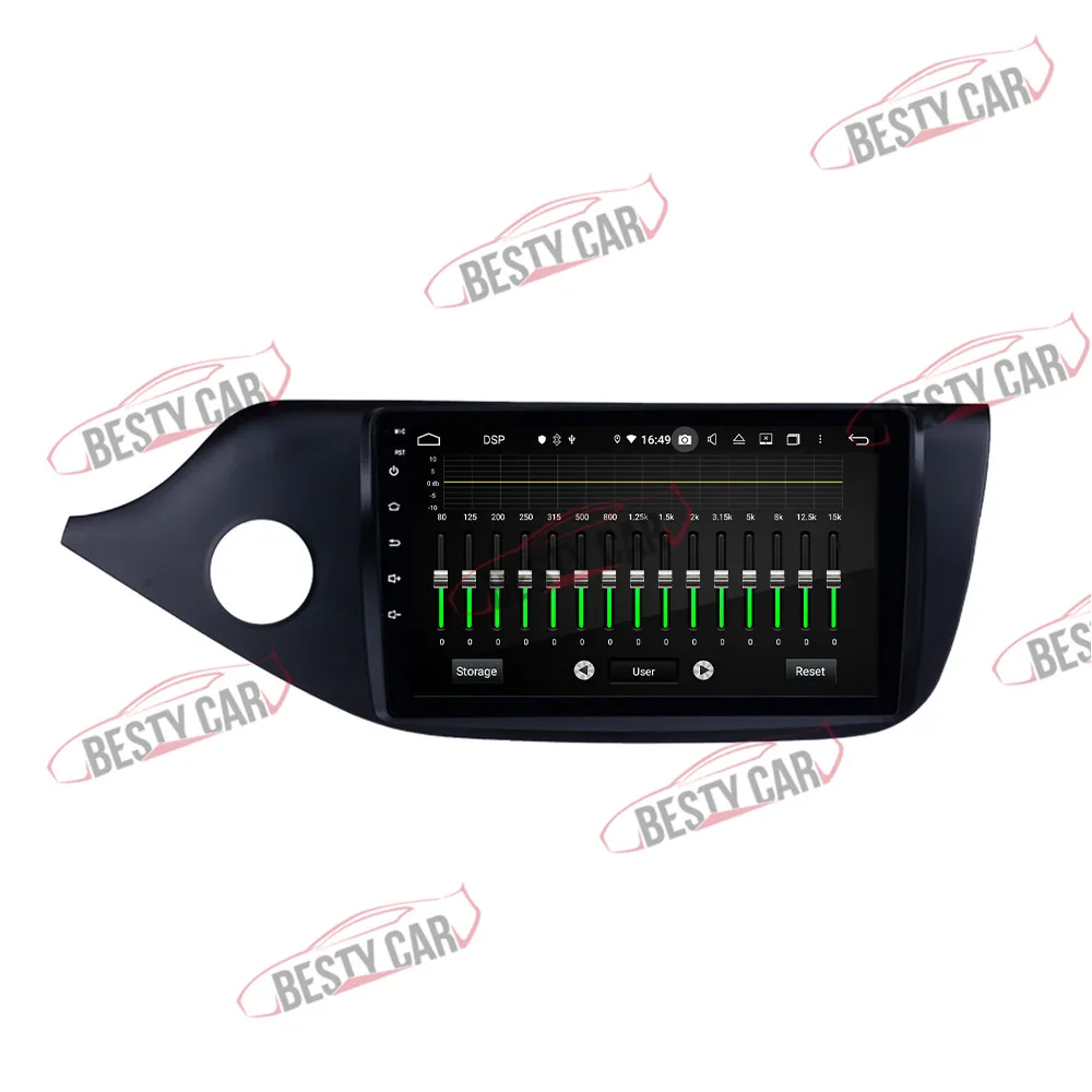 " ips Android 9,0 Автомобильный мультимедийный плеер Радио стерео для KIA Cee 'd CEED JD 2012- LHD gps навигация головное устройство DSP wifi