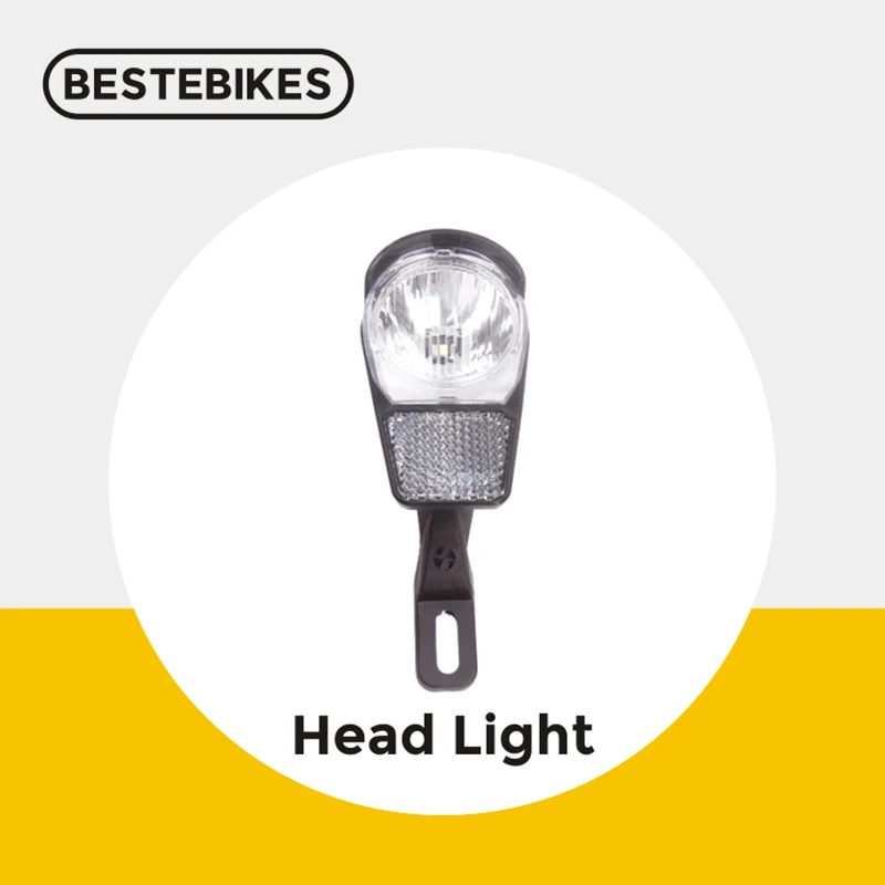 Spanninga marka 6V przednie światła dla bafang BBS01 BBS02 BBSHD silnik typu middrive konwersji zestaw Spanninga marka 6V przednie światła dla bafang BBS01 BBS02 BBSHD silnik typu middrive konwersji zestaw