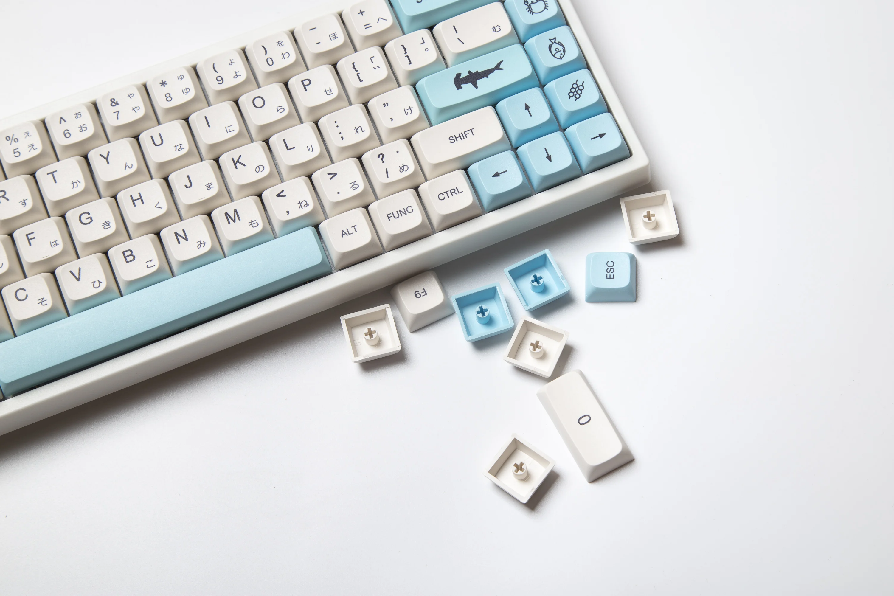 138 Keys PBT Keycap XDA Profile DYE-SUB Personalized Sea Salt Keycaps For Mechanical Keyboard GMMK Pro 61 64 84 108 Layout 138 Keys PBT Keycap XDA Profile DYE-SUB Personalized Sea Salt Keycaps For Mechanical Keyboard GMMK Pro 61 64 84 108 Layout