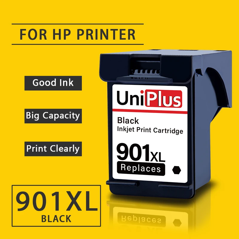 Картридж для чернил UniPlus 901XL совместимый с hp 901 xl hp901 Officejet 4500 G510g 500 J4524 J4525 J4535 J4540 J4550 |