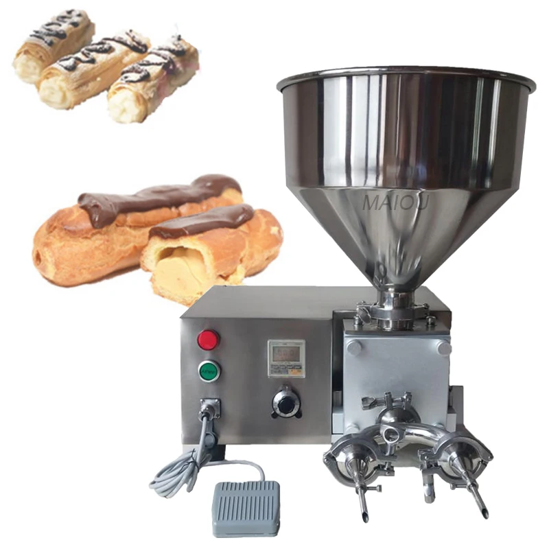 

Wholesale Price FIller FIlling Chocolate Jam And Cream Used For Bread Cake Puff FIller Making Machine