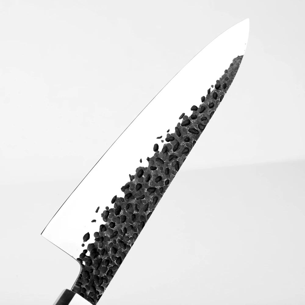 XITUO высокоуглеродистой стали кухонный нож повара ручной работы Профессиональный японский нож Кливер для очистки овощей утилита Nakiri кухонный инструмент