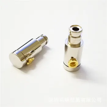 

Metal In Ear Headphone Shell Case 6mm Speaker Unit Balanced Armature Drivers with MMCX Plug DIY Headphone Housing Shell