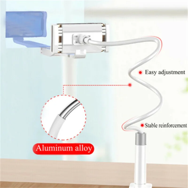  8/12 Inches Mobile Phone HD Projection Support Lazy Bracket Adjustable Flexible All Angles Extensio
