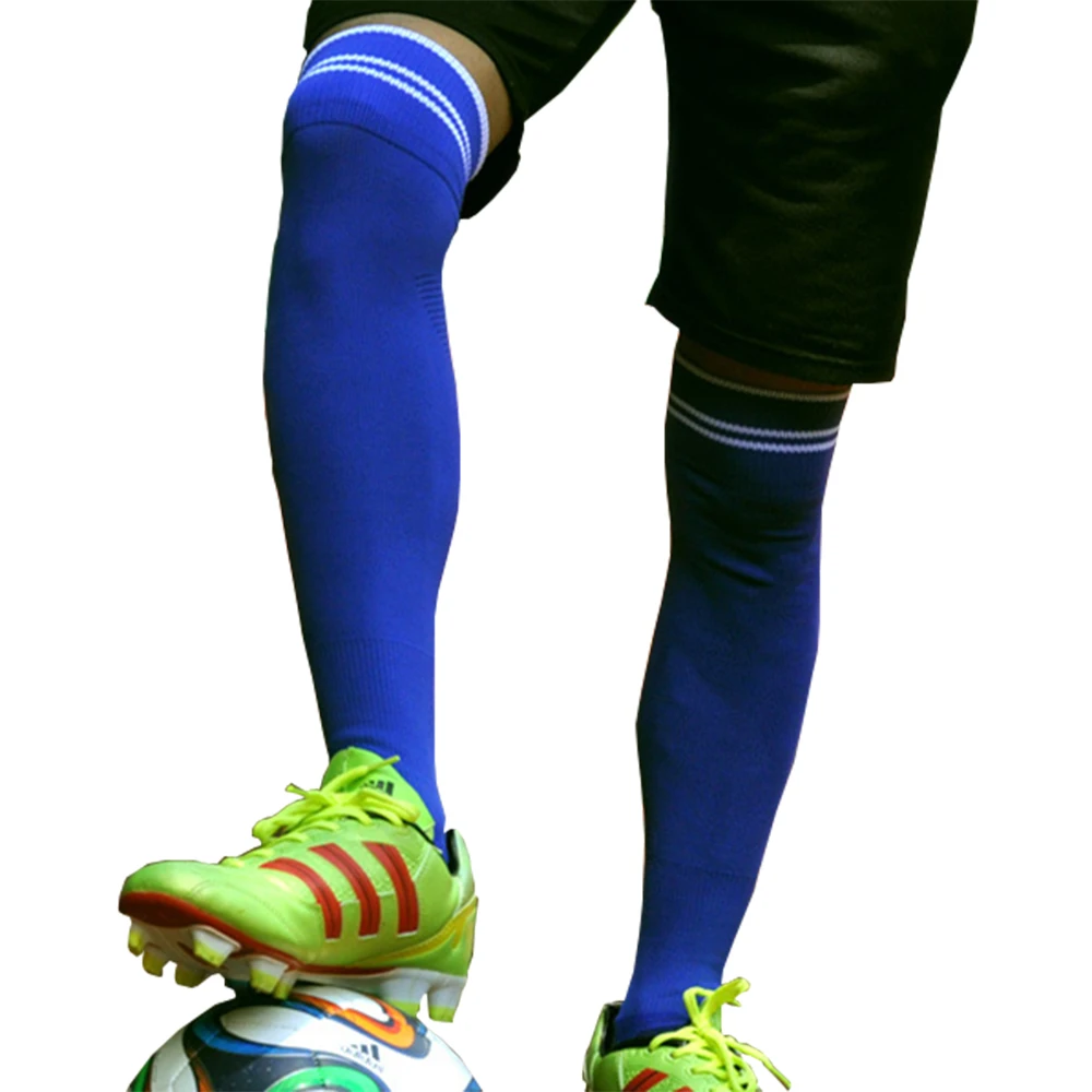 

3 Pairs Professional Football Socks for Adult Men Outdoor Fitness Athletic Soccer Sock Cycling Hiking Basketball Running Socks
