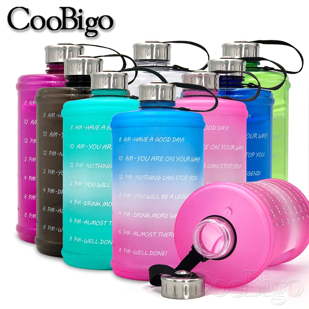 2.2L Water Bottle Cup Kettle Drinking Jug Sport Fitness Drinkware