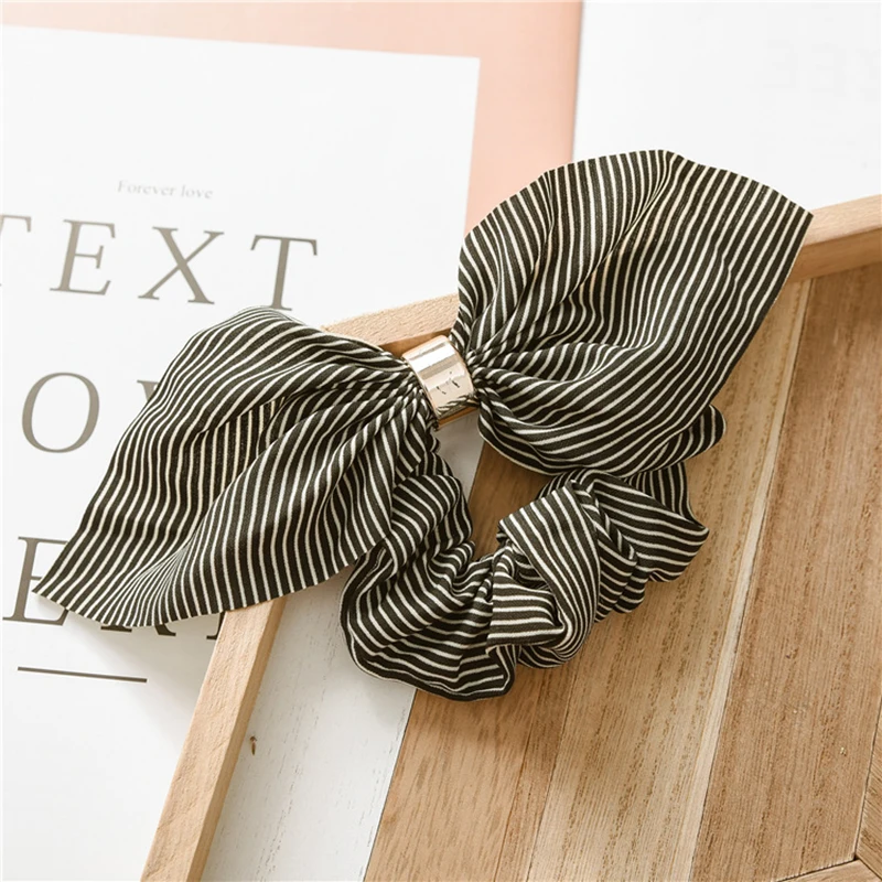 Fashion Scrunchier for Woman Elastic Hairband Knot Scrunchy Girls Hair Accessories Christmas Headbans Pleated Headband Scrunchie flapper headband Hair Accessories