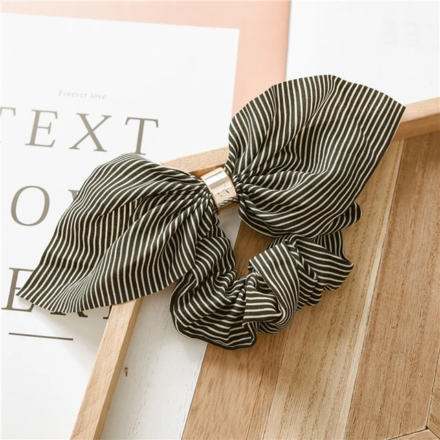 Fashion Scrunchier for Woman Elastic Hairband Knot Scrunchy Girls Hair Accessories Christmas Headbans Pleated Headband Scrunchie TA1