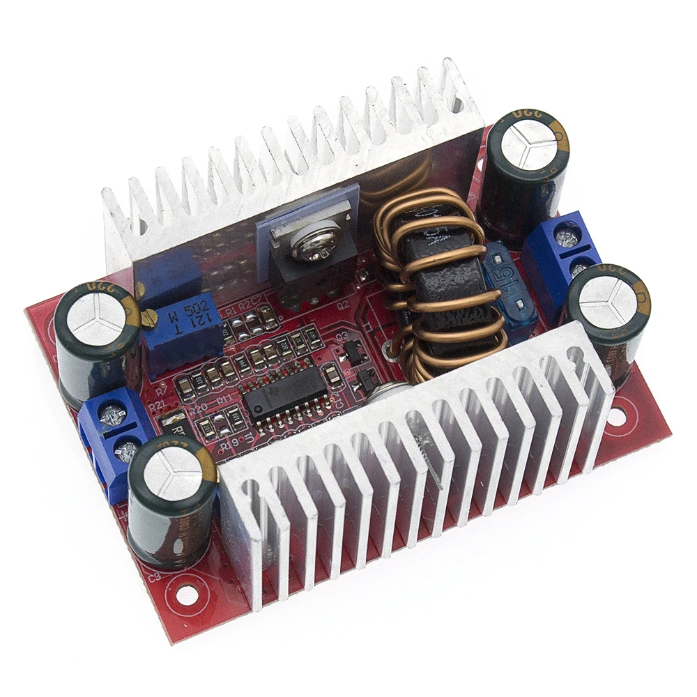 DC to DC Module 400W 15A(Max) 8.5-50V to 10-60V Step-Up Boost Converter Constant Current Power Supply LED Driver Voltage Charger