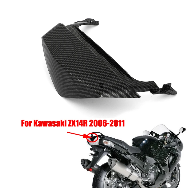 Задняя верхняя обтекатель мотоцикла из АБС-пластика для Kawasaki ZX14R ZZR1400 2006 2007 2008 2009