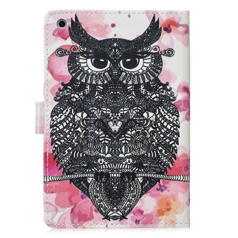 Модный защитный чехол для Apple ipad mini 5 4 3 2 1 чехол Funda PU кожаный чехол-подставка для ipad mini 4 3 Чехол мультяшный чехол