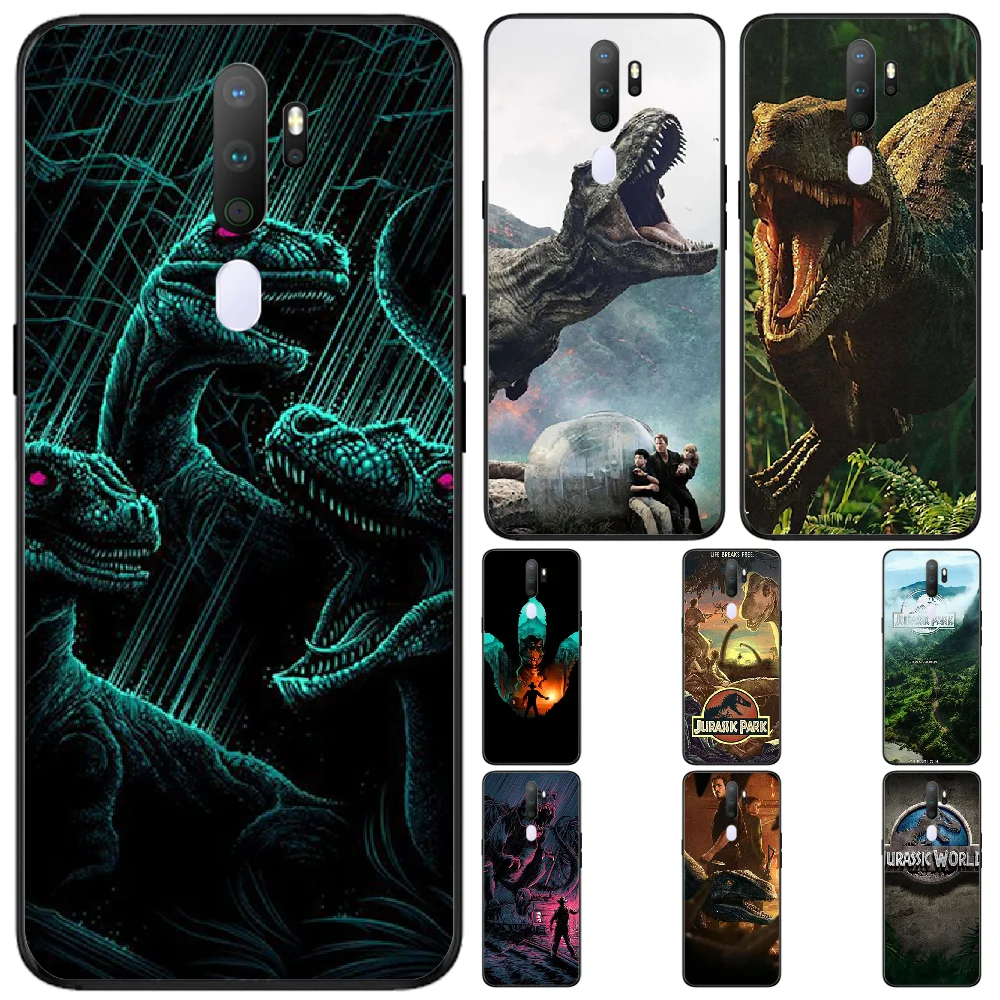 

ByLoving movie Jurassic World dinosaur Soft Silicone Black Phone Case For OPPO A83 1 71 72018 5S X5S X7 1K 73S X7 PRO 11X