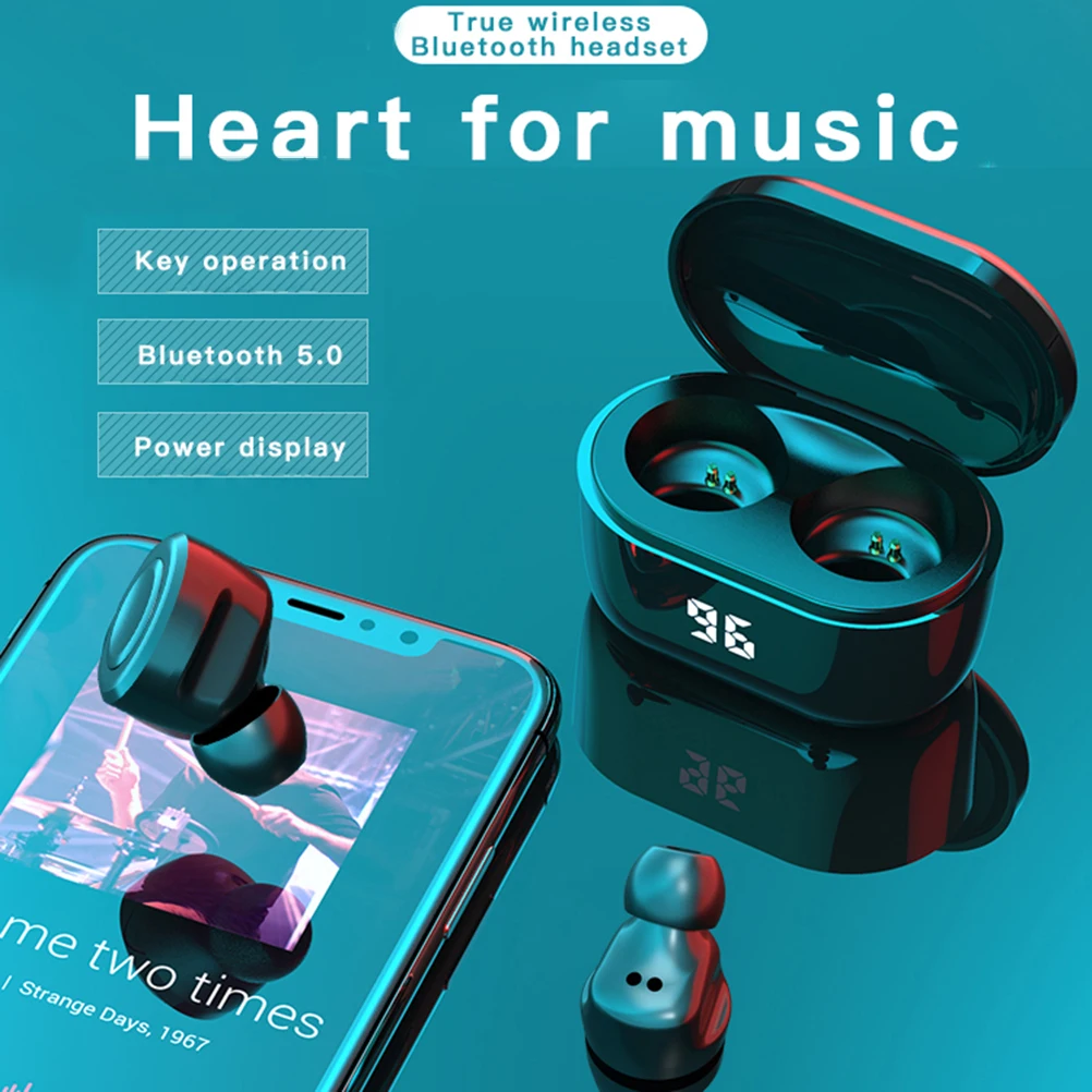 TWS стереонаушники A6 с поддержкой Bluetooth 5 0 и защитой от непогоды|Наушники