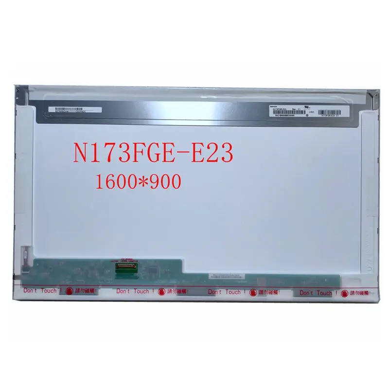 Светодиодный дисплей N173FGE-E23 матрица ЖК-экрана для ноутбука 17 3 &quotHD + 1600*900 30PIN |
