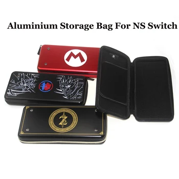 

Portable Aluminium Storage Bag Cover Case For Nintend Switch Accessories Console Water-resistent Carrying Shell Console