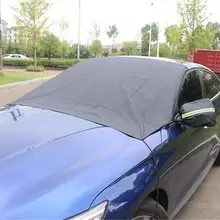  Car Styling Windshield Snow Cover Magnetic Car Sunshade Protective Cover Ice Frost Guard Auto Windscreen Protector Snow Block 