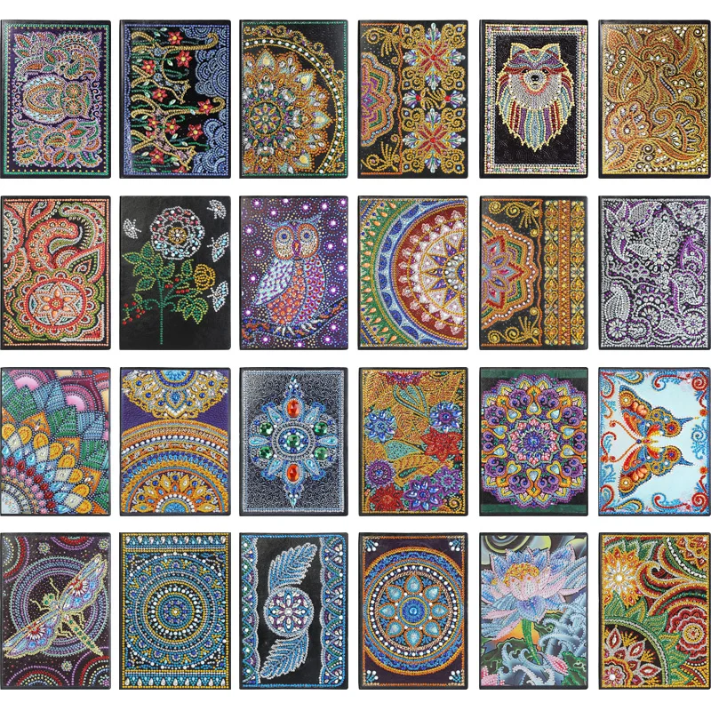 Diamond Painting Notebook Special Shaped Animal Embroidery Sale Butterfly Flower A5 Diary Book Mosaic Gift | Дом и сад
