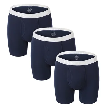 

Men's Panties Underwear Shorts Boxers Man Sexy Breathable Solid Color 4 PCS