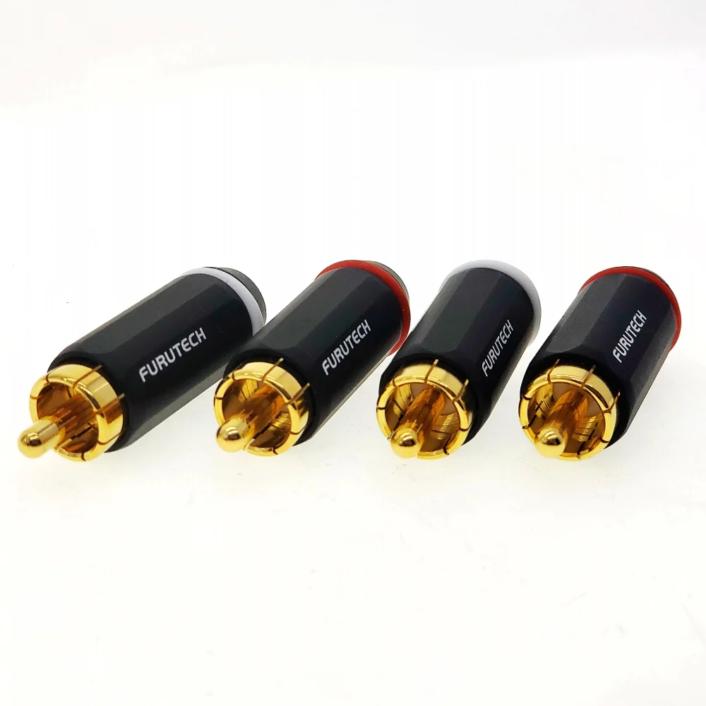FURUTECH FP126(G) RCA разъем Родий/позолоченный FP-126(R) PCOCC Центральный штифт hifi hi-end оригинальная коробка Сделано в Японии