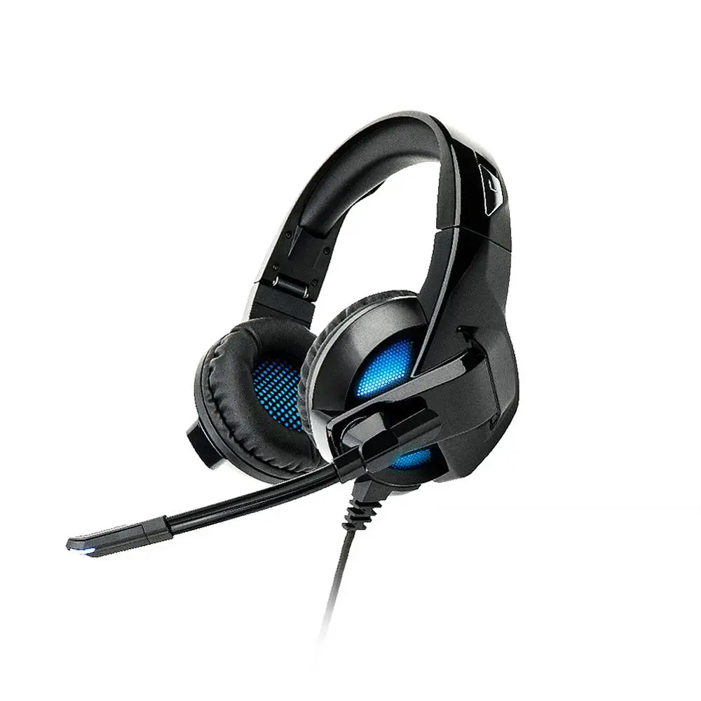 Eson style A3 Gaming Headset Headphone 7 1 Surround Sound Adjustable Earphones With Mic LED Light For PS4 PC Gamer Laptop Tablet