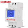 24hrs Digital Analogue Din Module Time Switch Backlight Large LCD Display Industrial Timers Controller 16A 30A Relay 85-265VAC 1