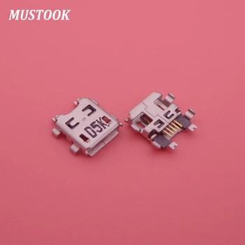 

20PCS Original New Micro USB Jack connector Power jack Charging Socket For Toshiba Tablet PC AT10 AT15-A16 Square mouth 5pin