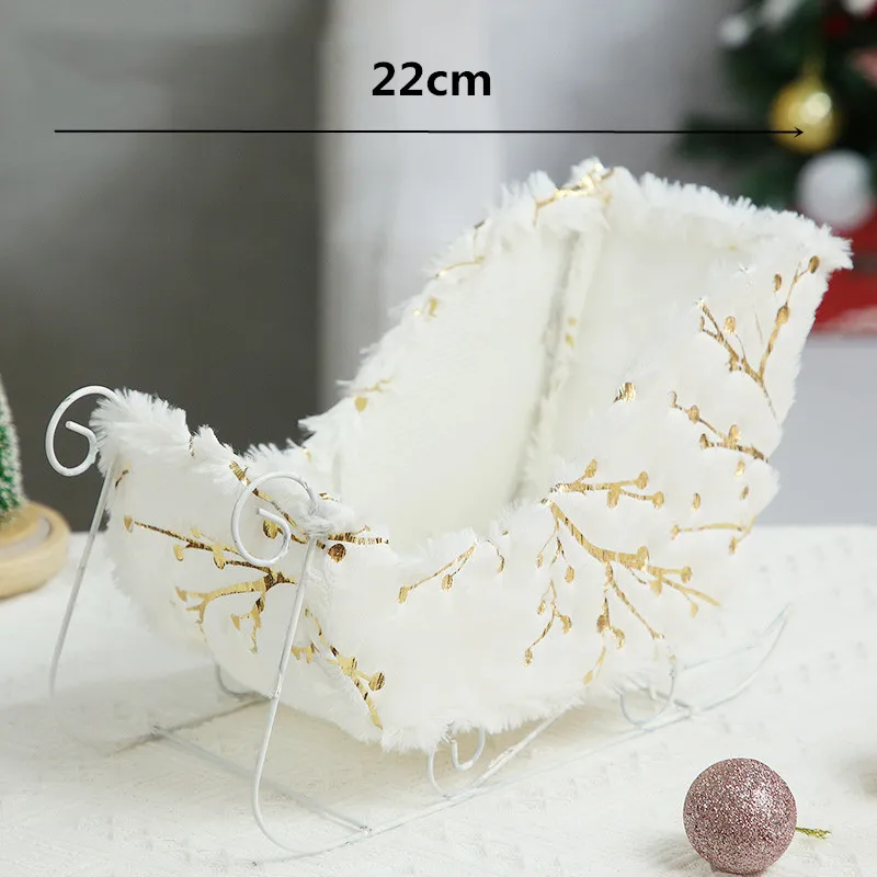 Ornements D'arbre De Noël - Père Noël - Poupée En Peluche - Rouge - Décoration Extérieure - Mixte - Maison