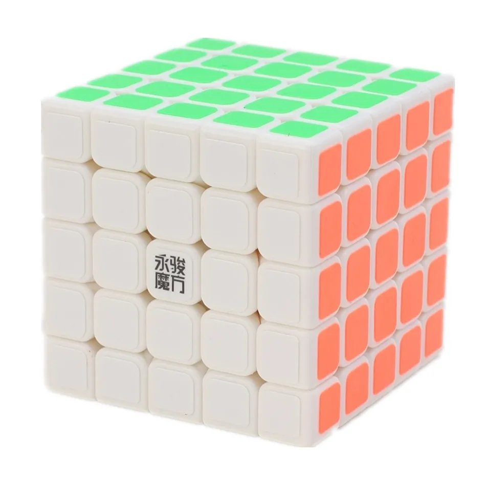 YJ 5x5 куб yuchuang 5x5X5 Магнитный Куб 5 слоев скоростной магический куб без наклеек профессиональная головоломка игрушки для детей подарок