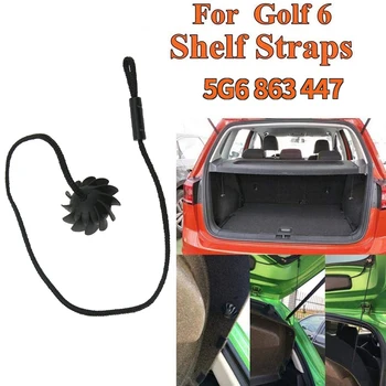 

1Pcs Hatchback Parcel Shelves Trunk Lid Back Shelf String Holding Strap Rope Small Ball For Golf 2016-2020 5G6863447