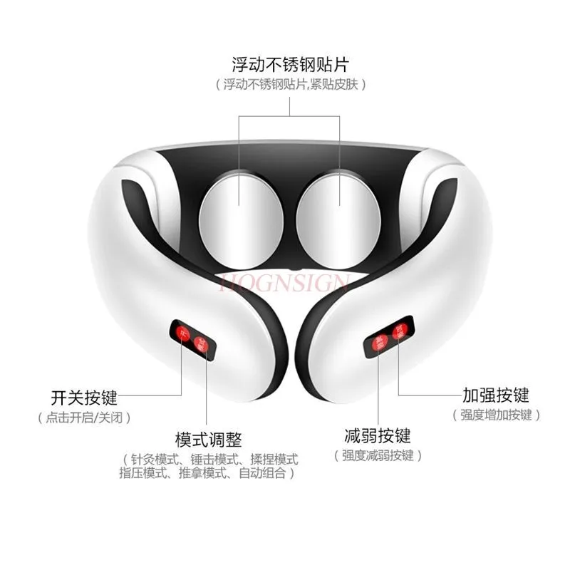 neck Medical Cervical Massager Smart Multifunction Shoulder And Neck Care Tool Cervix Massage Household Waist Necks Electric