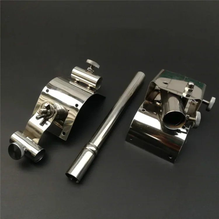 

Fishing Box Accessories Thick Stainless Steel Three-piece Set Special Offer White Steel Right Angle Circular Bead Fishing Gear