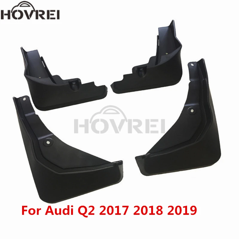Conjunto Moldado Aletas De Lama Do Carro Para Audi Q2 2017 2018 2019 