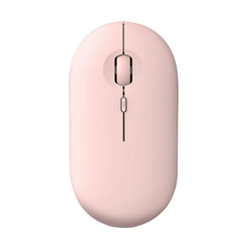 

NEW-Rechargeable Wireless Mouse 1600DPI USB Optical Wireless Computer Mouse 2.4G Receiver Cute Slim Mouse for Laptop