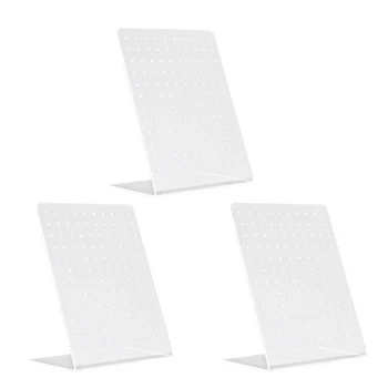 

3pcs 120 Holes Earring Stud Jewellery Display Seller Stand Holder Storage Rack display stands