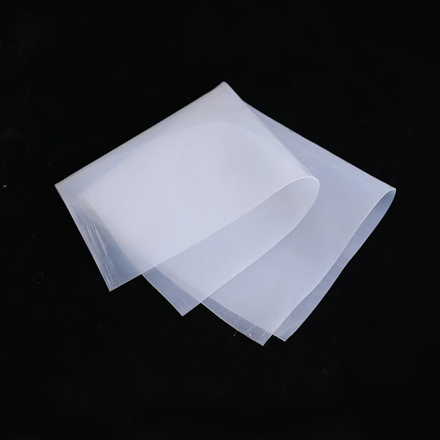 Heat-Resistant Red/Black Silicone Rubber Sheet - 250x250mm, 1mm/2mm Thick