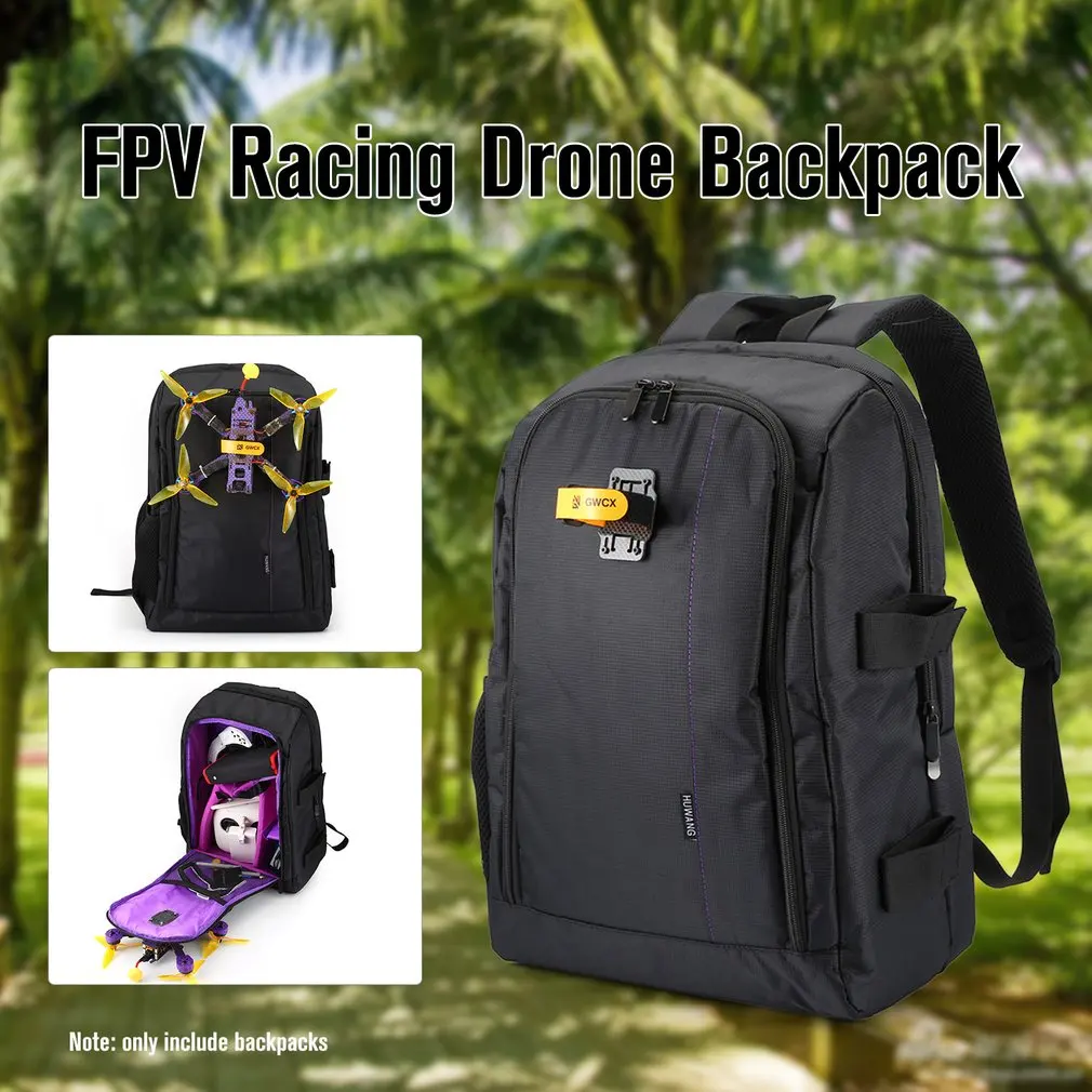 $24.19 FPV Racing Drone Backpack Carry Bag Outdoor Portable Aircraft Case Shoulder Bag for Multirotor RC P