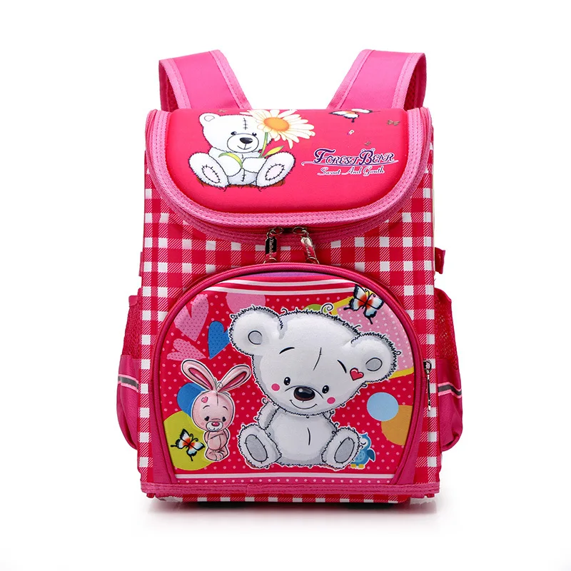 Милые рюкзаки с рисунком бабочки для девочек, ортопедический водонепроницаемый рюкзак с рисунком для мальчиков, детская школьная сумка, Mochila Escolar