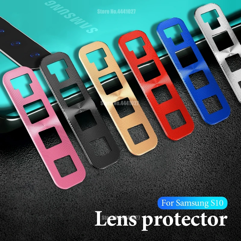 

Camera Lens Protector Plating Metal Ring For Samsung Galaxy S10e S10 Plus S10 Protection Protective Cover Rings For Samsung S10E