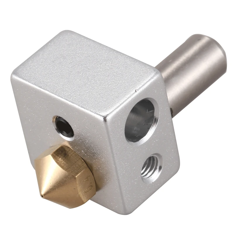 MK10 Hotend комплект для 3d принтера | M7 сопло и горло с трубкой PTFE и алюминиевый обогреватель блок | улучшенная версия подходит с M3 An