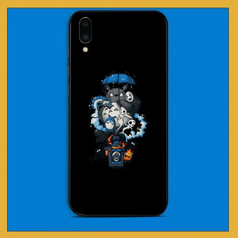 TOPLBPCS Totoro Spirited Away аниме ghiсот Миядзаки Kaonashi чехол для телефона Vivo Y91C 31 53 19 11 17 81 55 66 69