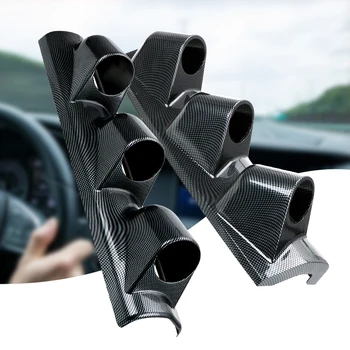 

LEEPEE Universal 52mm Auto Car Meter Left/Right Hand Drive Dash Gauge Pillar Pod Cluster Car Gauge Cluster Mount Holder 3 Hole