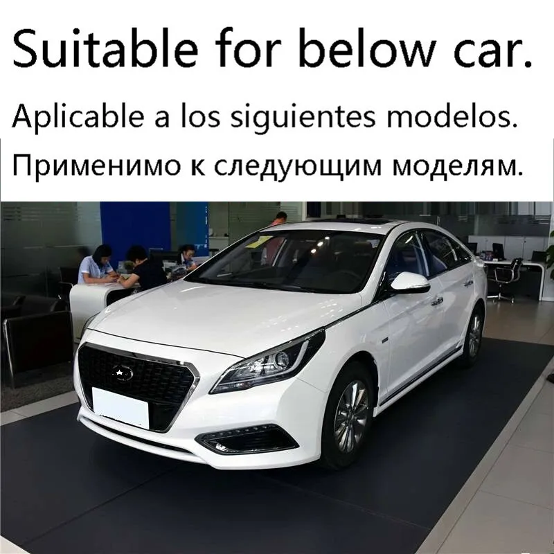 Automovil обновленная Модификация аксессуары модифицированные авто аксессуары гоночные грили 15 16 17 18 для hyundai Sonata