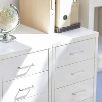 KKFENG White Ceramic Handle European Style Wardrobe Door Knob Kitchen Cabinets Pulls Jewelry Armoire Drawer Handle Furniture