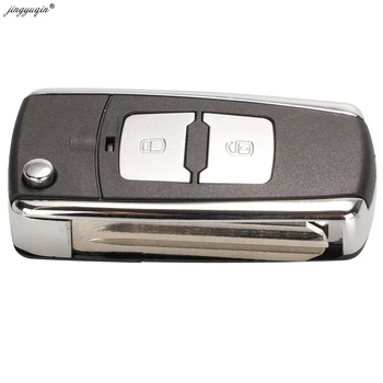 Jinyuqin Shell chiave per auto a vibrazione modificata a distanza per Hyundai H1 Bus I10 Avante Elantra Yuedong per Kia Carens Sedona senza supporto - Jinyuqin Shell chiave per auto a vibrazione modificata a distanza per Hyundai H1 Bus I10