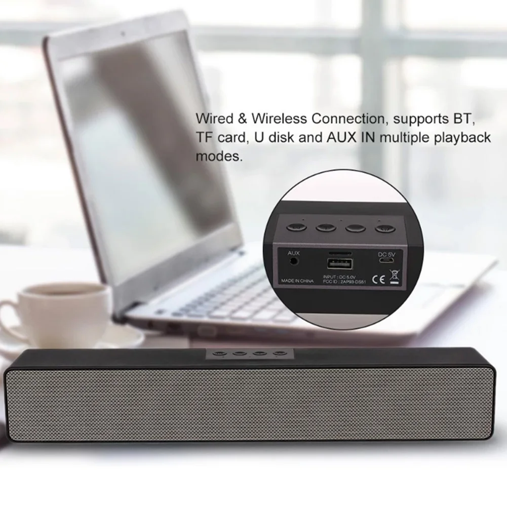 Lossless Bluetooth колонки объемный звук для настольного ноутбука громкой связи вызова