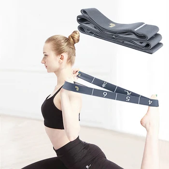 

Yoga Pull Strap Belt Polyester Latex Elastic Bands Woman Girl Latin Training Bands Pilates Resistance Band GYM Fitness Exercise