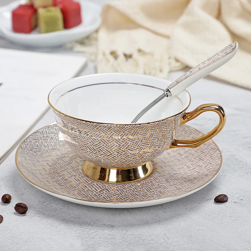 YeFine высококачественные фарфоровые кофейные чашки винтажные керамические и