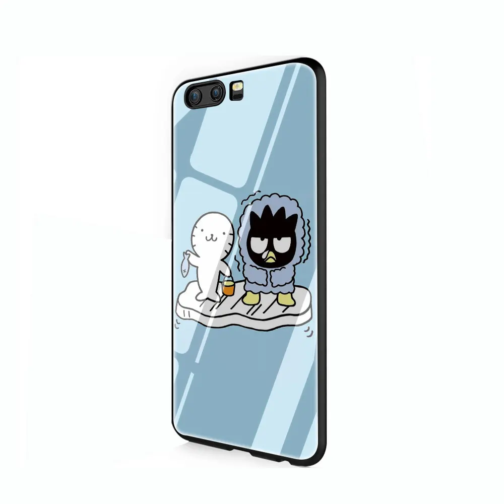 Классный Пингвин BAD Марка Badtz Maru покрытие из закаленного стекла чехол для Huawei P10 P20 30 mate 20 Honor 9 10 Lite Pro 7A 8X P Smart Y6 Y9 - Цвет: G6